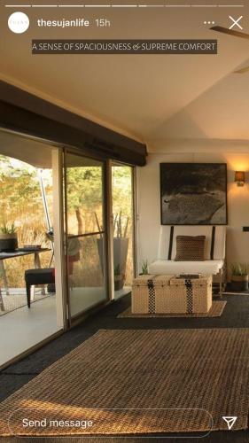 Tented ‘Rock’ Suite