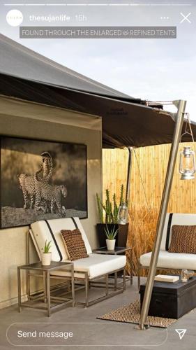 Tented ‘Rock’ Suite