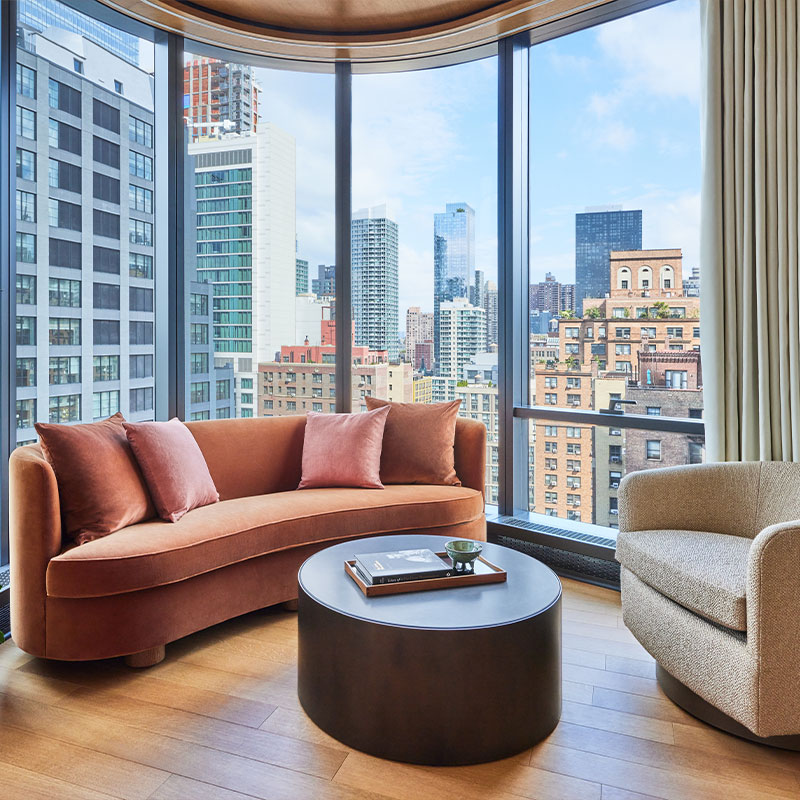 Corner One Bedroom Suite