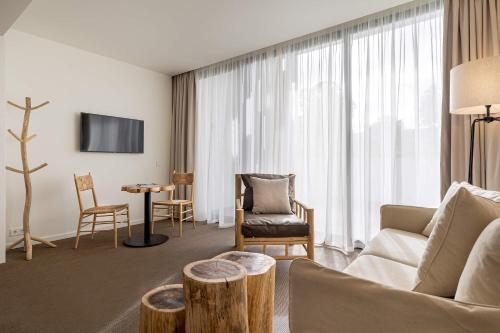 Double or Twin Room with Garden and Pool View