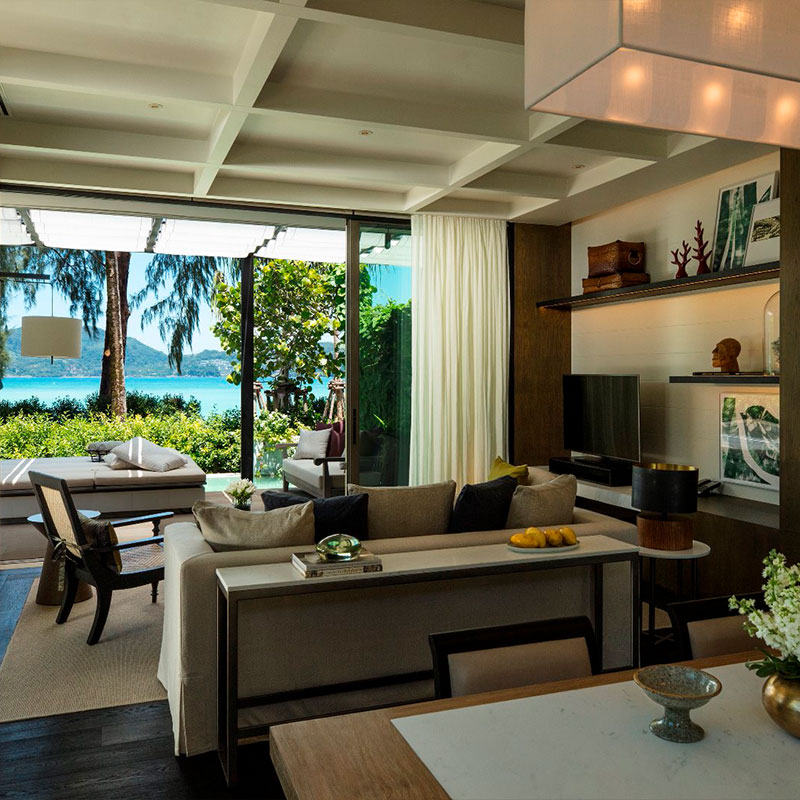 Beachfront Pool Villa - Two Twins