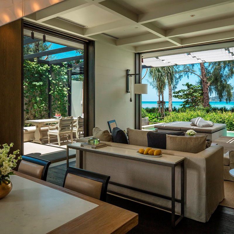 Beachfront Pool Villa - Two Twins