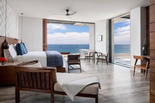 Ocean View, Guest room, 1 King, Upper floor, Plunge pool, Terrace