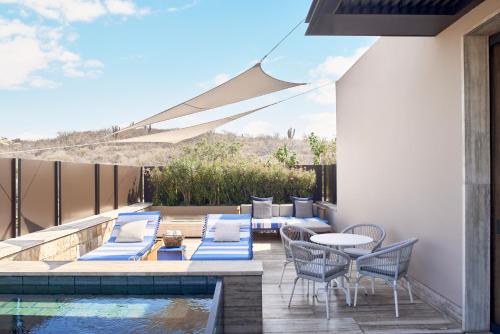 Cortes Ocean View, 1 Bedroom Suite, 1 King, Sofa bed, Upper floor, Plunge pool, Terrace