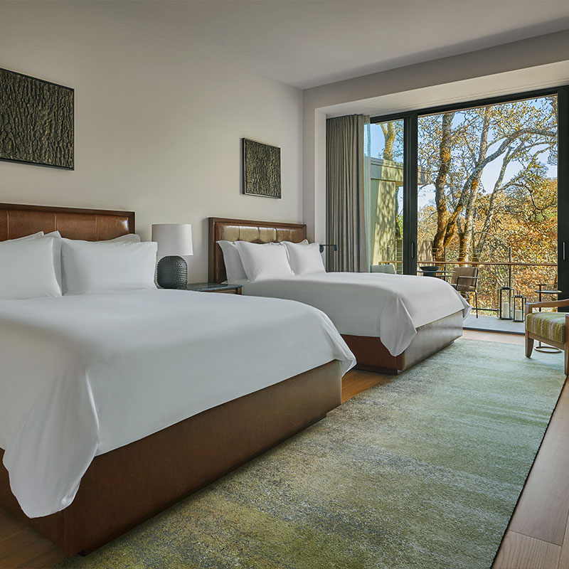 Deluxe Forest Queen Queen Room