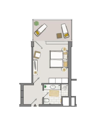 Superior Double Room with Forest View