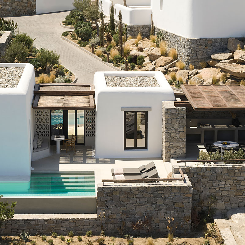 One-Bedroom Villa Sea View Pool