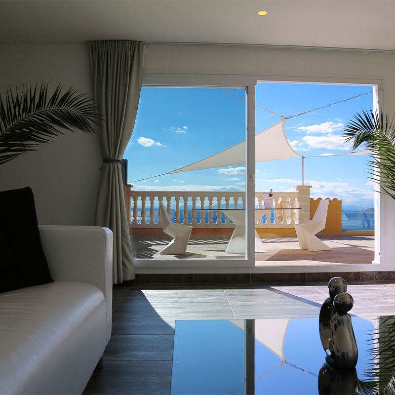 Sea View Penthouse w/ exterior whirlpool