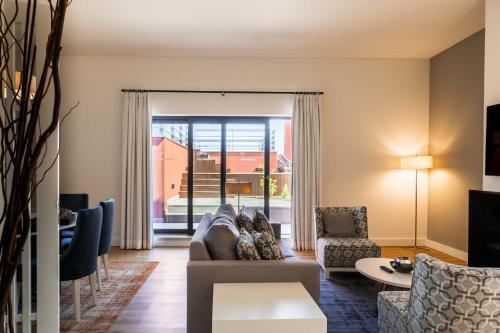 Panoramic Two-Bedroom Suite with Garden View