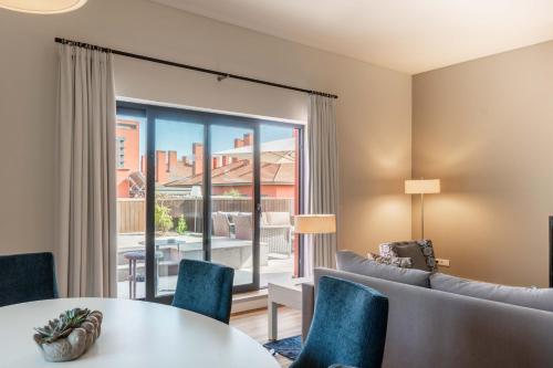 Panoramic Two-Bedroom Suite with Garden View