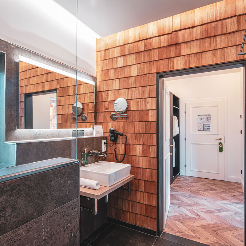 Junior suite with private sauna