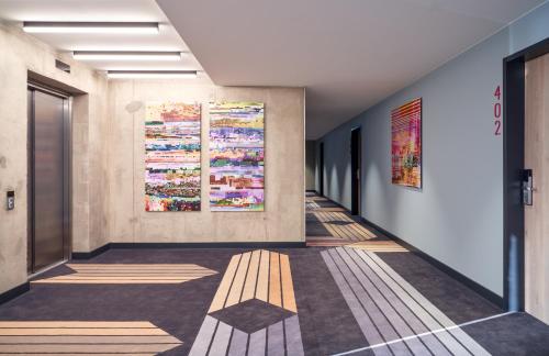Quiet Double Room - "Urban Courtyard"