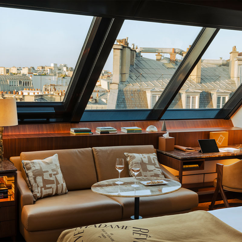 Executive room Paris view with terrace
