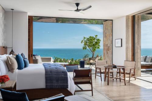 Partial Ocean View, Guest room, 1 King, Ground floor, Plunge pool, Terrace