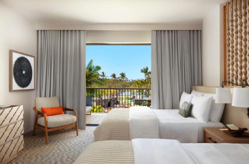 Ocean View Two Queen Guestroom