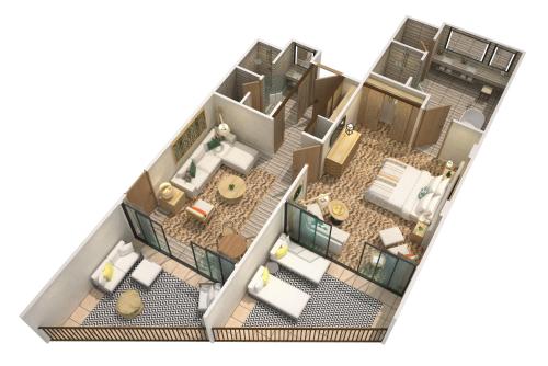 Oceanfront Two-Bedroom Suite