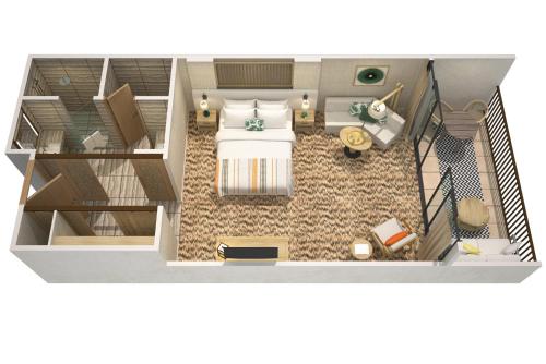 Oceanfront King Mobility/Hearing Accessible w/Roll-In Shower
