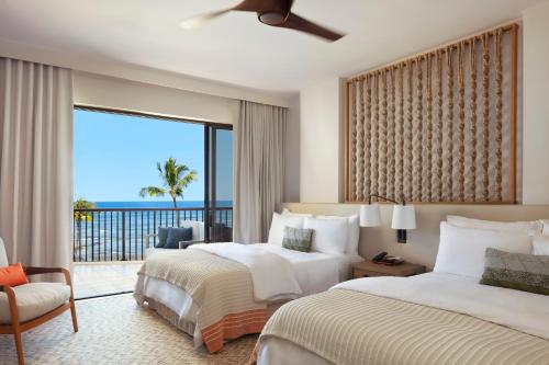 Oceanfront Two Queen Accessible Guestroom