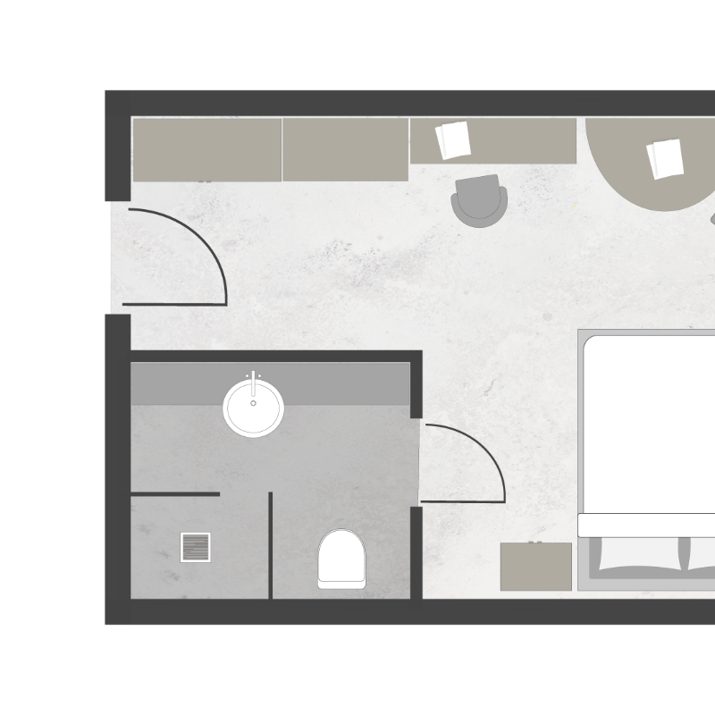 Comfort Room with Balcony