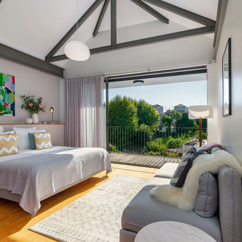 Top Floor (3rd) Garden Balcony Suite