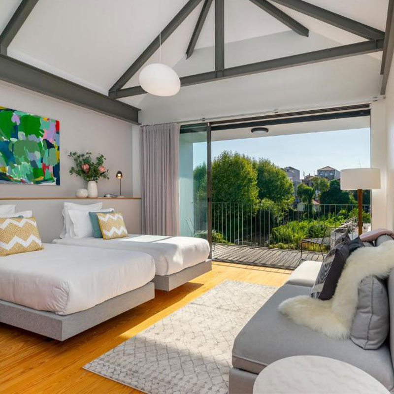 Top Floor (3rd) Garden Balcony Suite