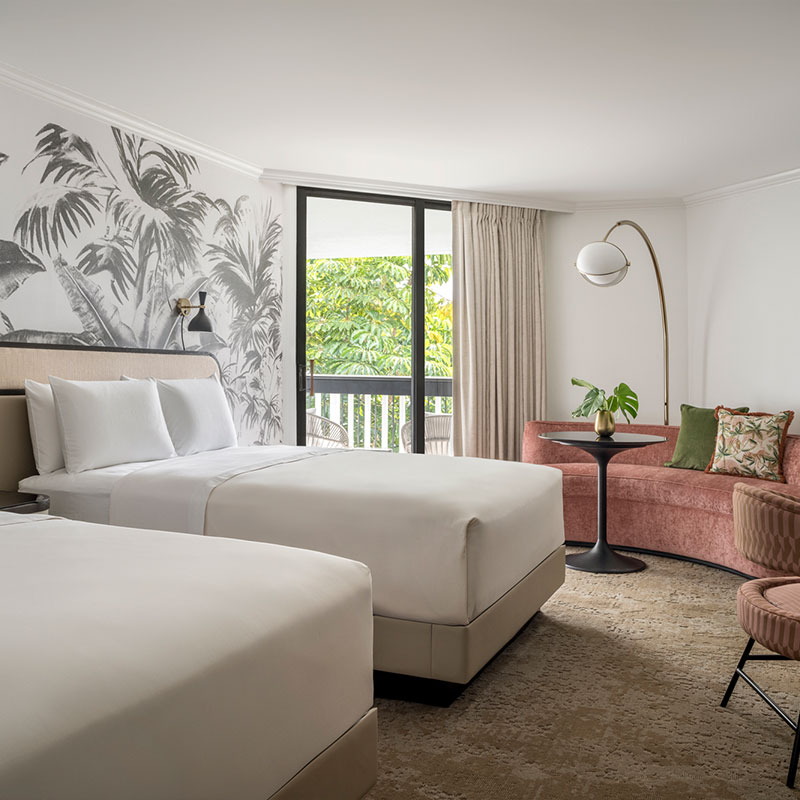 Deluxe Resort View Room Two Queen Room