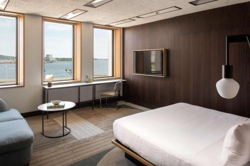 King Suite with Sofa Bed and Water View