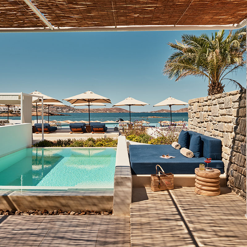 Cosmos Suite, Sea view, Balcony, Pool