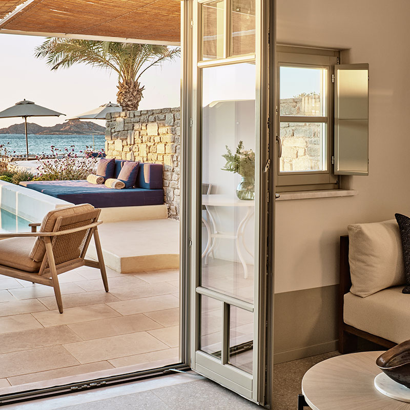 Cosmos Suite, Sea view, Balcony, Pool