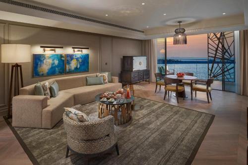 Premier Sea View Suite with Club Lounge Access -  including Daily Breakfast & Afternoon Tea, Evening Drinks & Canapes