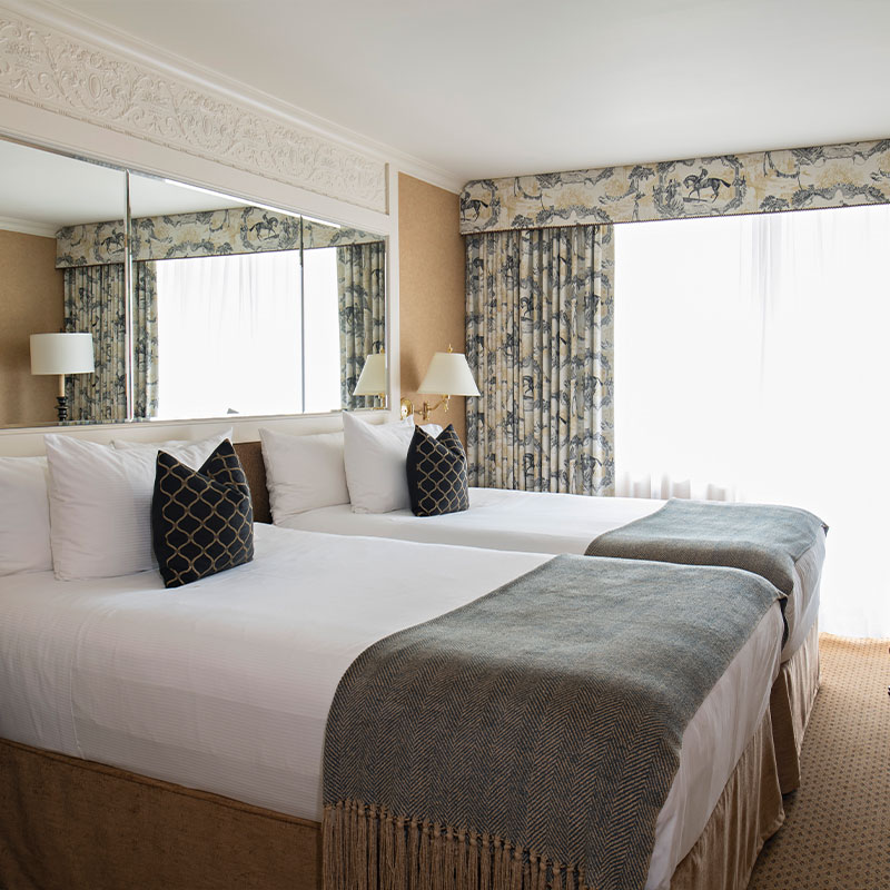 One Bedroom Suite with Two Doubles