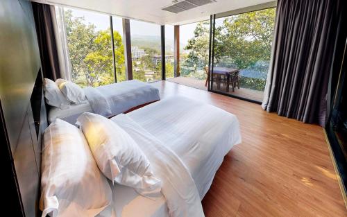 1Bedroom Pool Villa Twin Partial Seaview