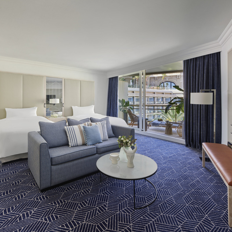 Junior Suite Garden View- 2 Queen Beds
