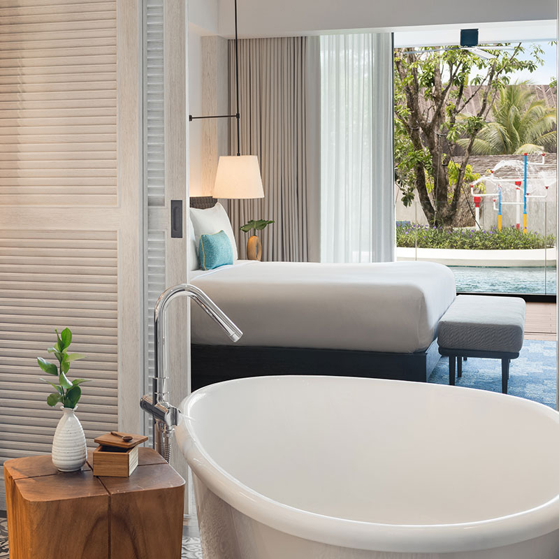 Essential King Room with Resort View and Pool Access