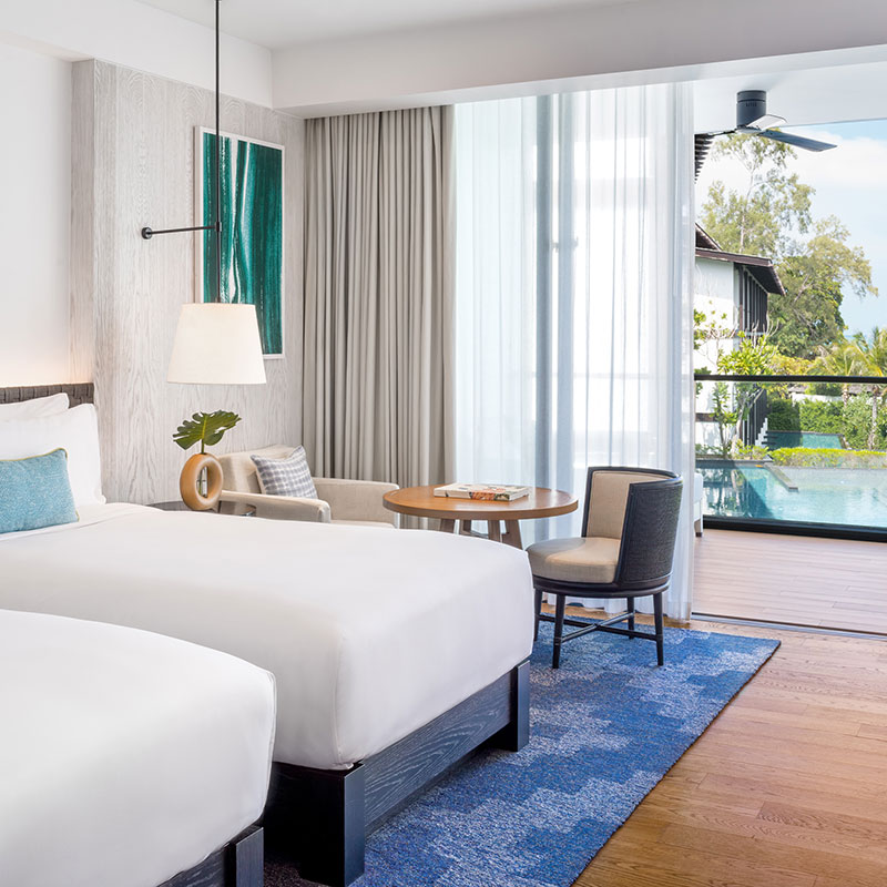 Essential Twin Room with Resort View
