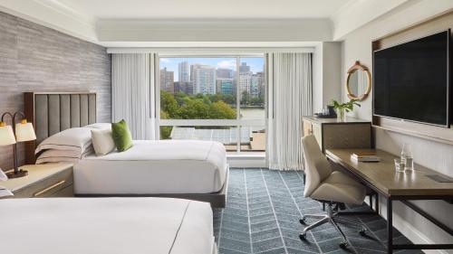 Essential Queen Room with Two Queen Beds and View
