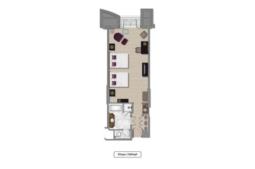 Premium Queen Room with Two Queen Beds