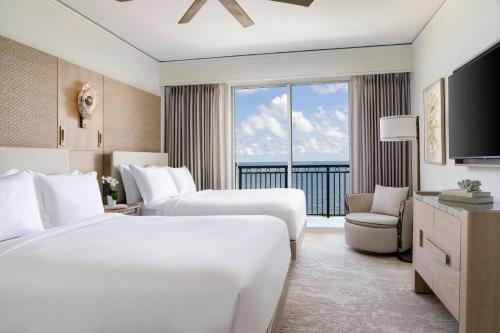 Oceanfront Room with Two Queen Beds - Club Lounge Access
