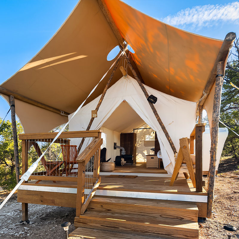 Stargazer Tent, Private Bathroom