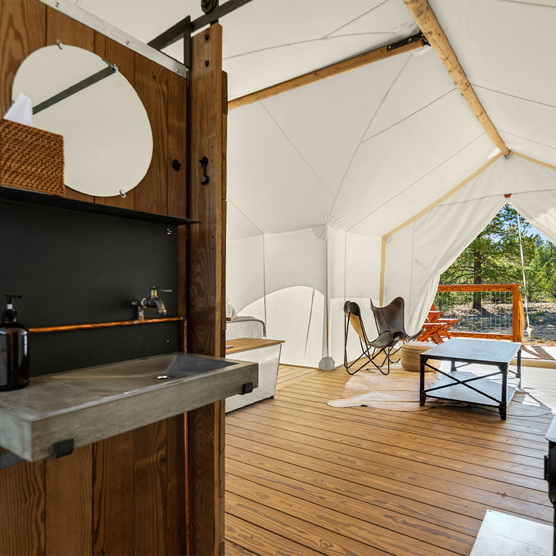Suite Tent, Private Bathroom
