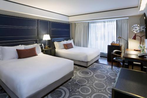 Superior Queen Room with Two Queen Beds and Adapted Tub - Mobility and Hearing Accessible