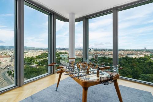 Penthouse King Suite with Skyline View and Loggia