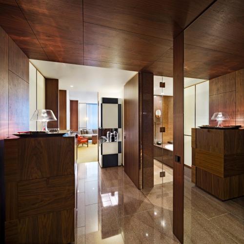 Double Room with Two Single Beds and Tower View