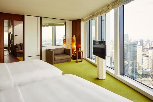 King Suite with Two King Beds and City View