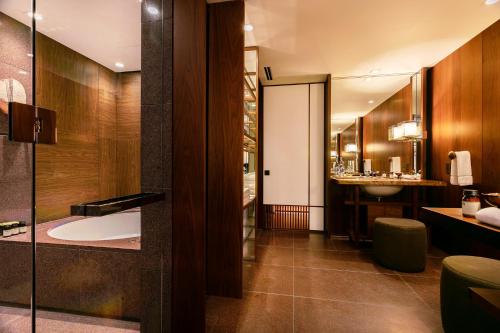 King Suite with Two King Beds and City View