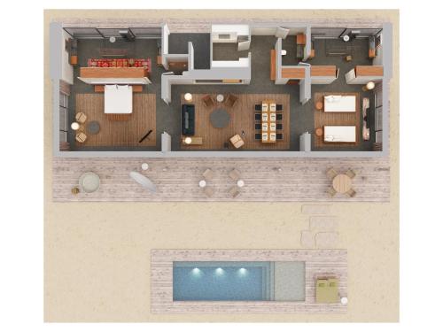 Two Bedroom Beach Pool Villa
