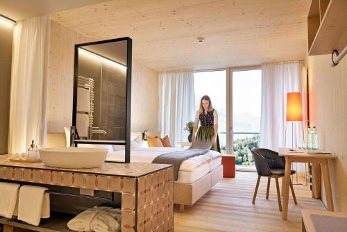 Double room with mountain view