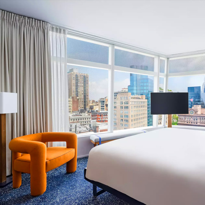 Corner King Room