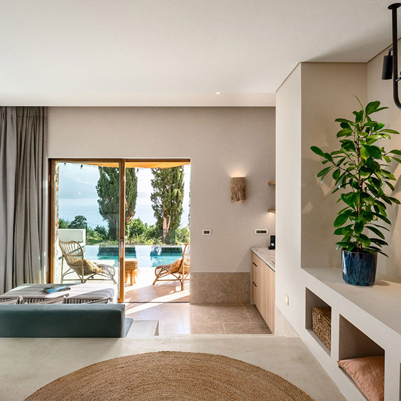 Ammos Sea View Suite with Private Pool