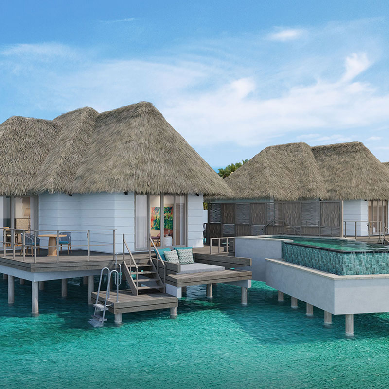 Family Water Villa with Pool